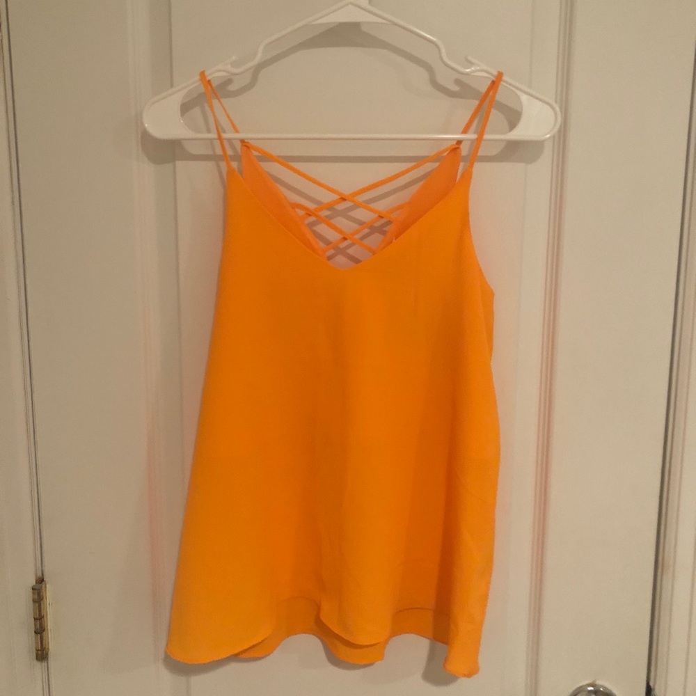 Never-Worn River Island Orange Tank Top